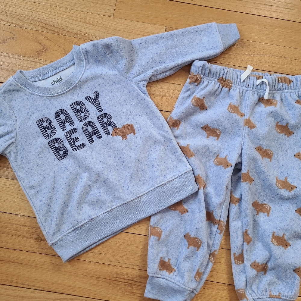 ⚠️🐻 Baby Bear Matching Set - 18 months